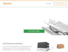 Tablet Screenshot of hummsystems.com